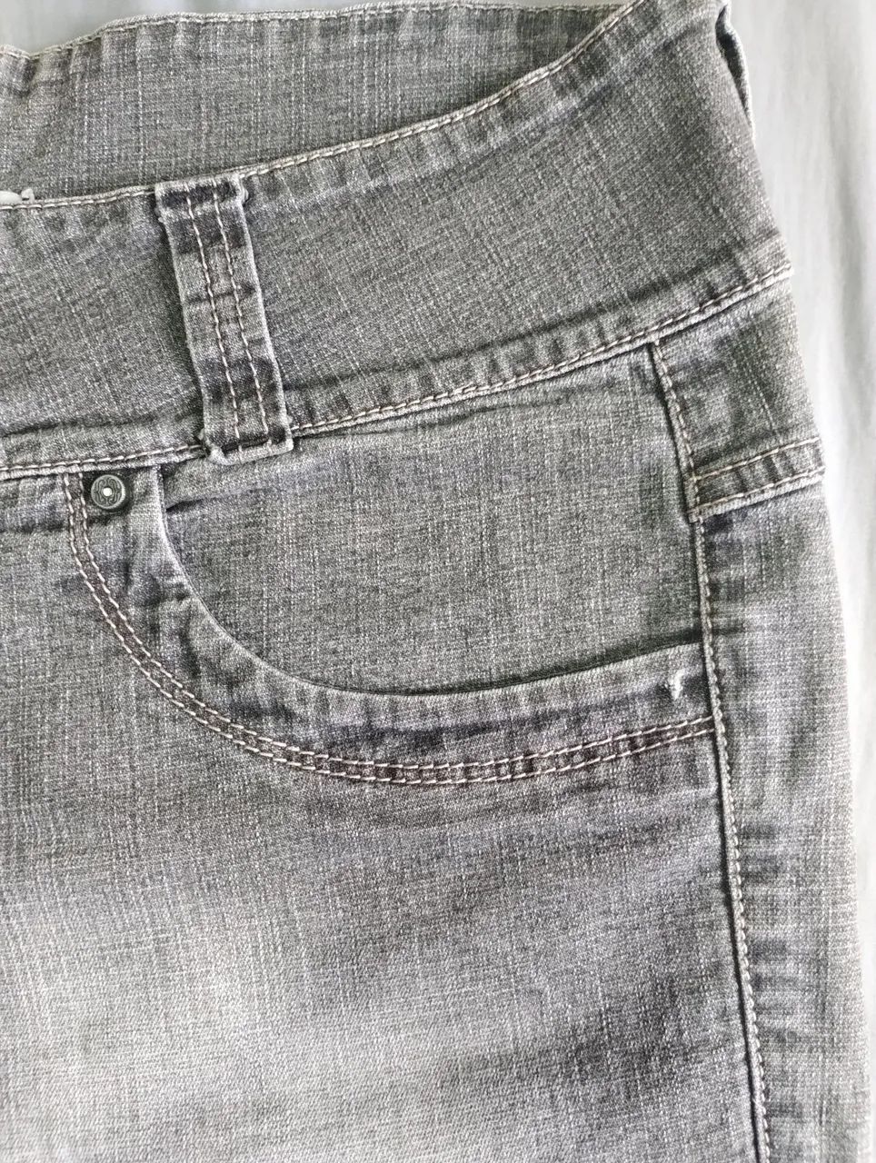 Shorts Jeans Preto - Foto 3
