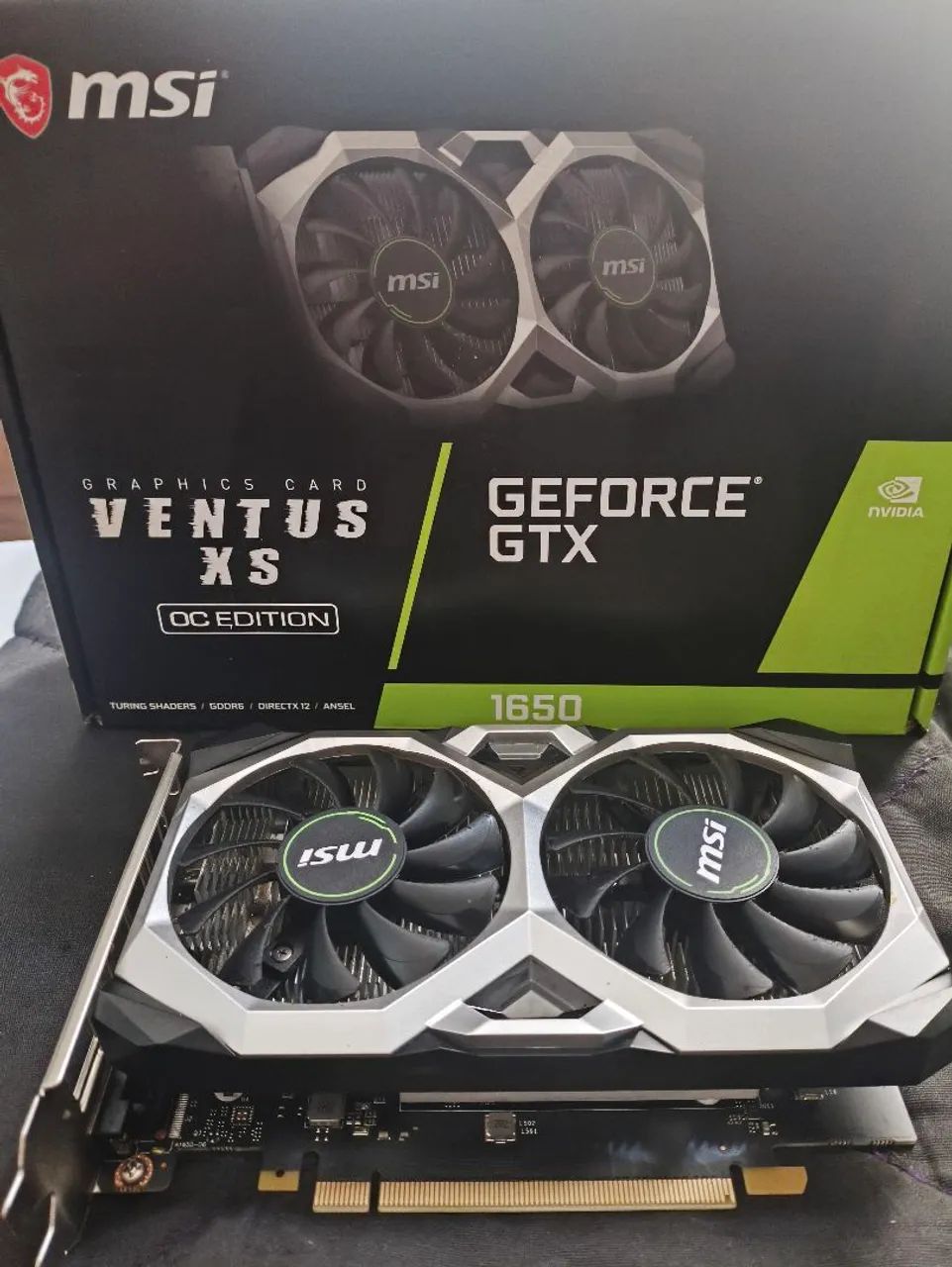 MSI GEFORCE GTX 1650 VENTUS XS 4GB OC EDITION