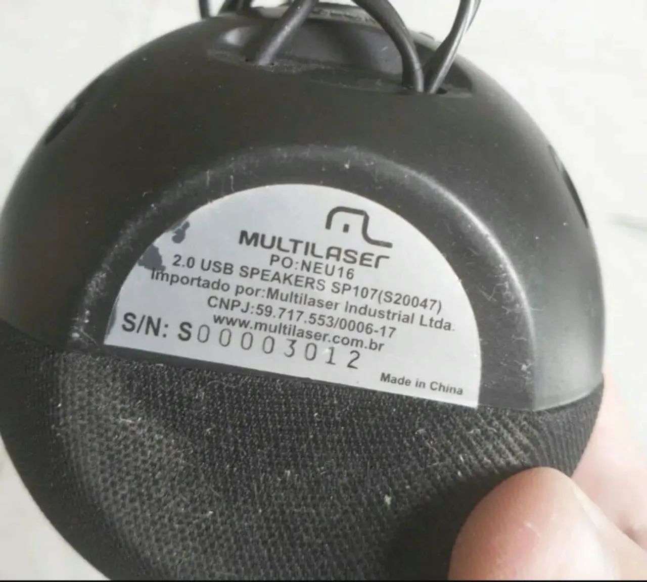 Caixas de som para computador Multilaser usada  - Foto 5