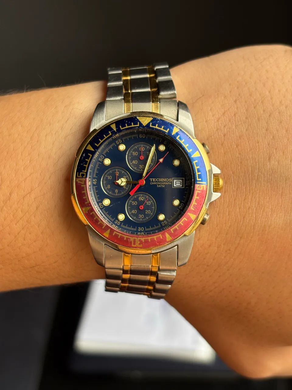 Relógio Technos Chronograph OS10 AB TEC 965