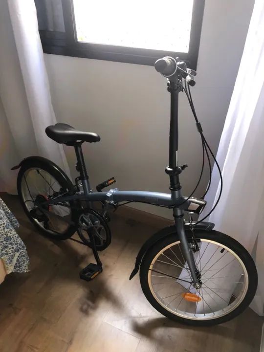 Bicicleta Dobrável -  Btwin Oxylane Ótima para o Dia a Dia - Foto 2