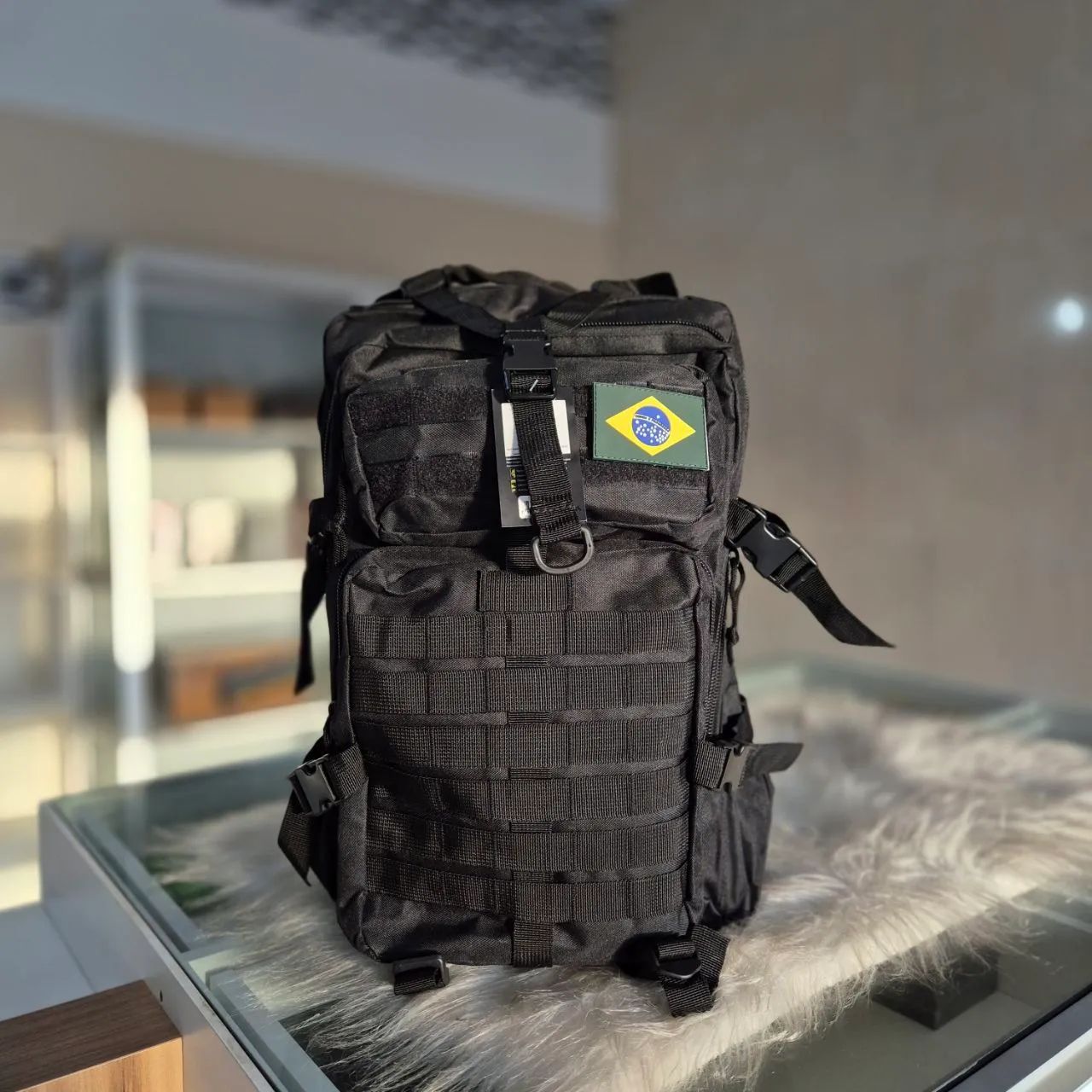 Mochila Tática Preta 