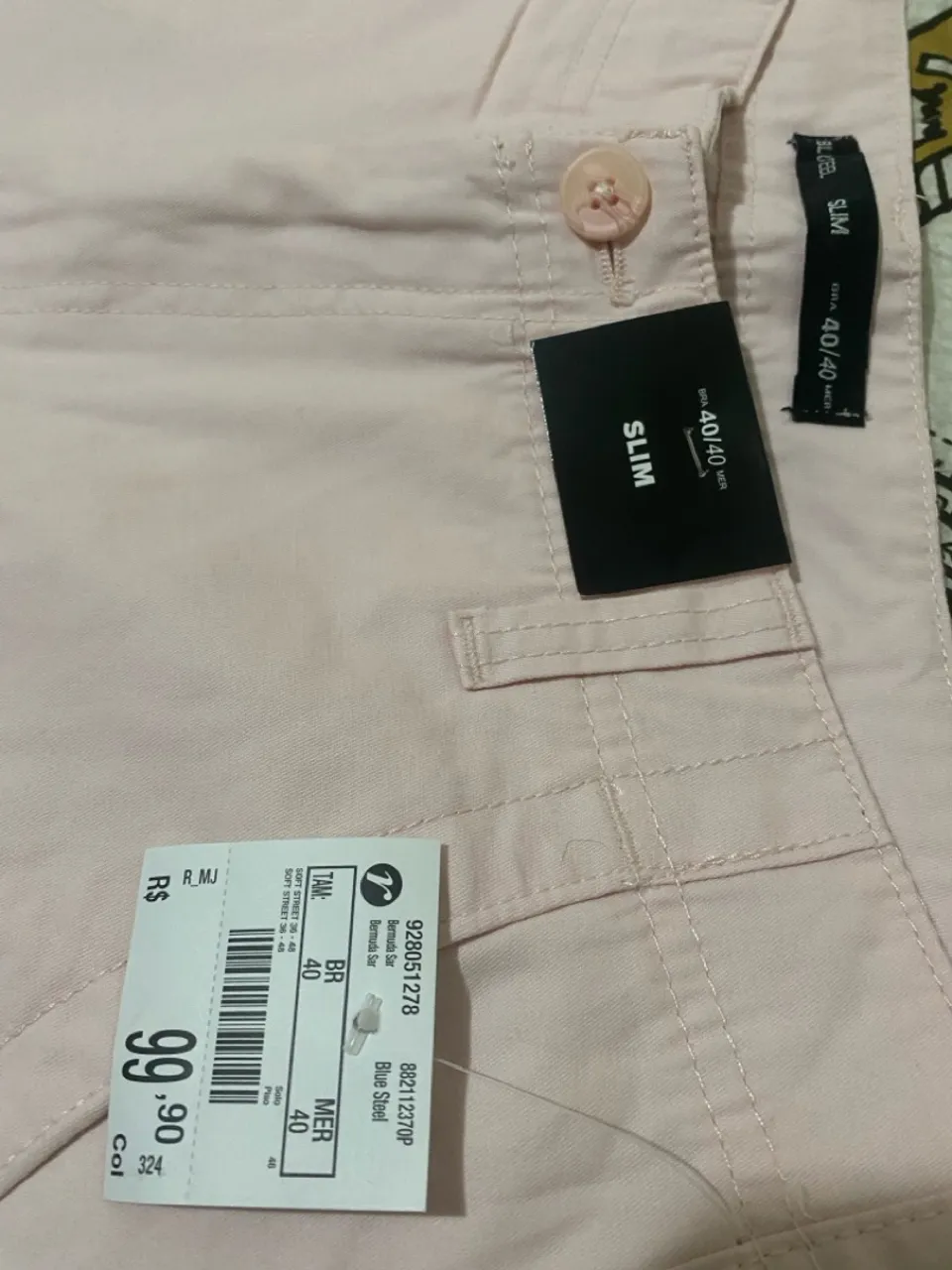 Itens masculinos e femininos novos