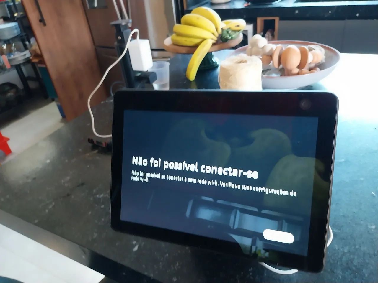 Alexa Echo Show 10 em bom estado porém inativada - Foto 5