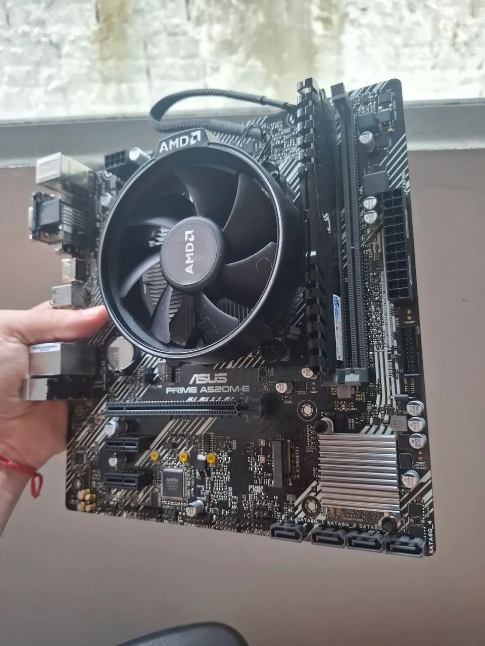 Kit Am4 Ryzen 200GE 8gb Ddr4 - Foto 3