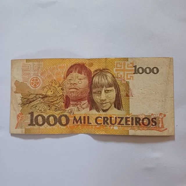 Nota Mil Cruzeiros - Foto 2