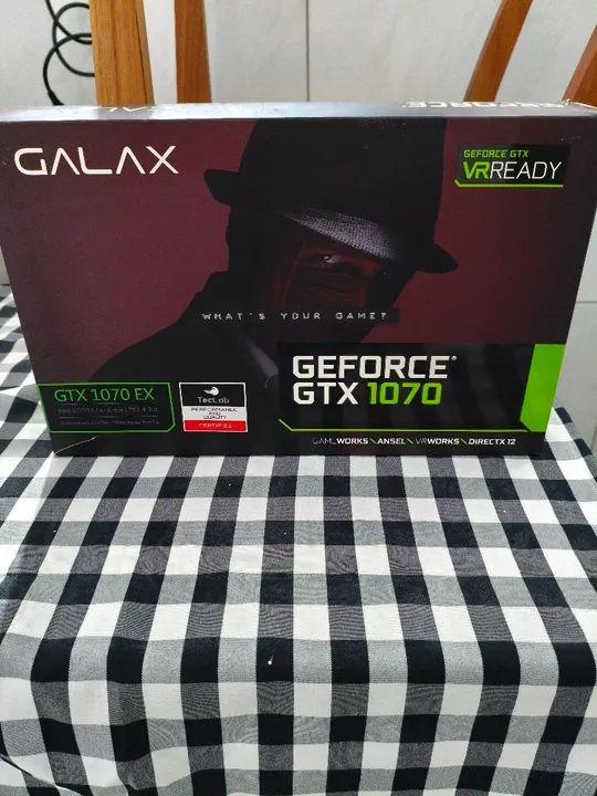 Placa de Vídeo Galax GeForce GTX 1070 8GB - Foto 2
