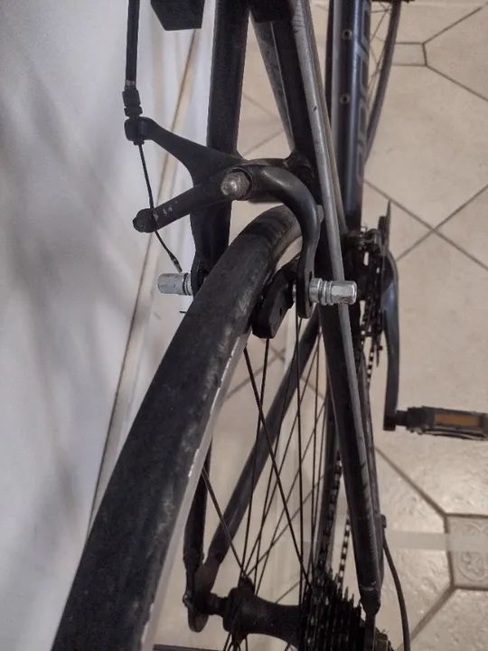 Bicicleta Speed Endorphine Gonew Fast 10 Shimano Alumínio - Aro 700 - Preto 21 marchas rev - Foto 4