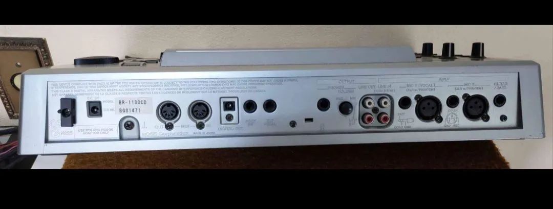 Gravador de CD Boss BR-1180 - Hard Disk - Digital Recording Studio - Foto 3