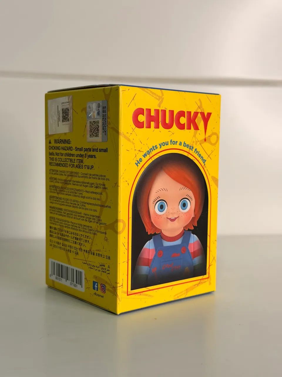 Boneco Chucky - Pop Mart (lacrado) - Brinquedos e Jogos - Parque