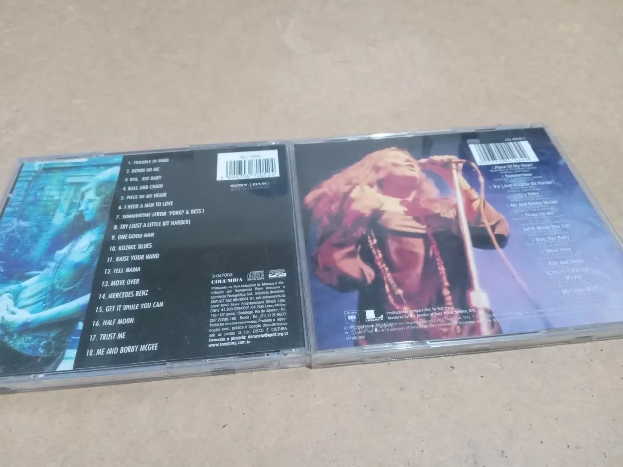 Janis joplin 2 cds greatest hits e 18 essencial songs - Foto 2