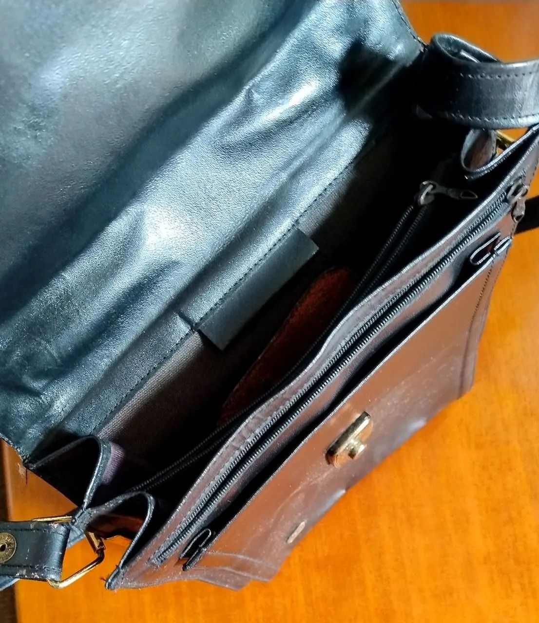 Capanga com coldre interno de couro legítimo masculina, tiracolo - Foto 4