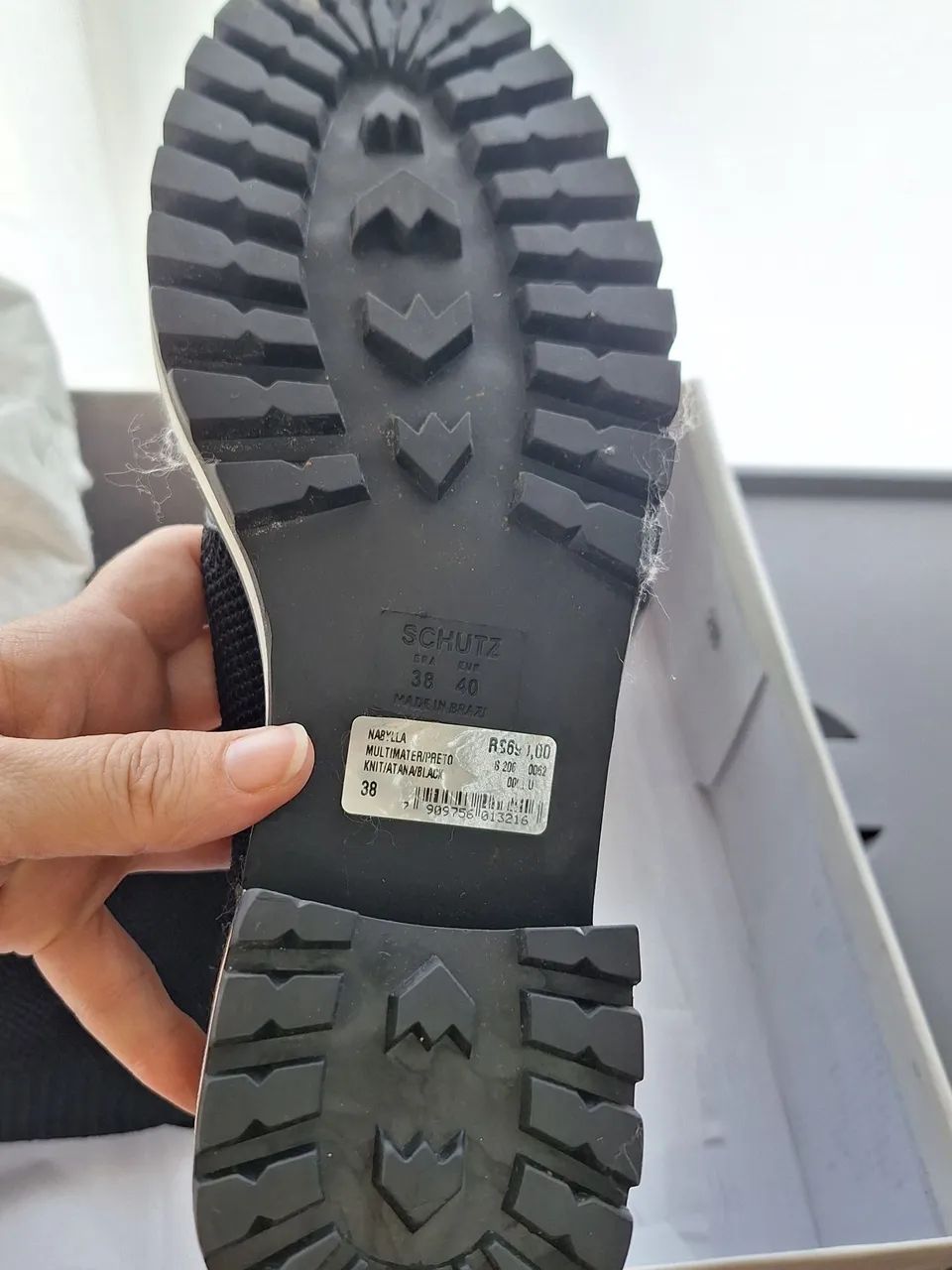 Bota tratorada Schutz nova - Foto 3