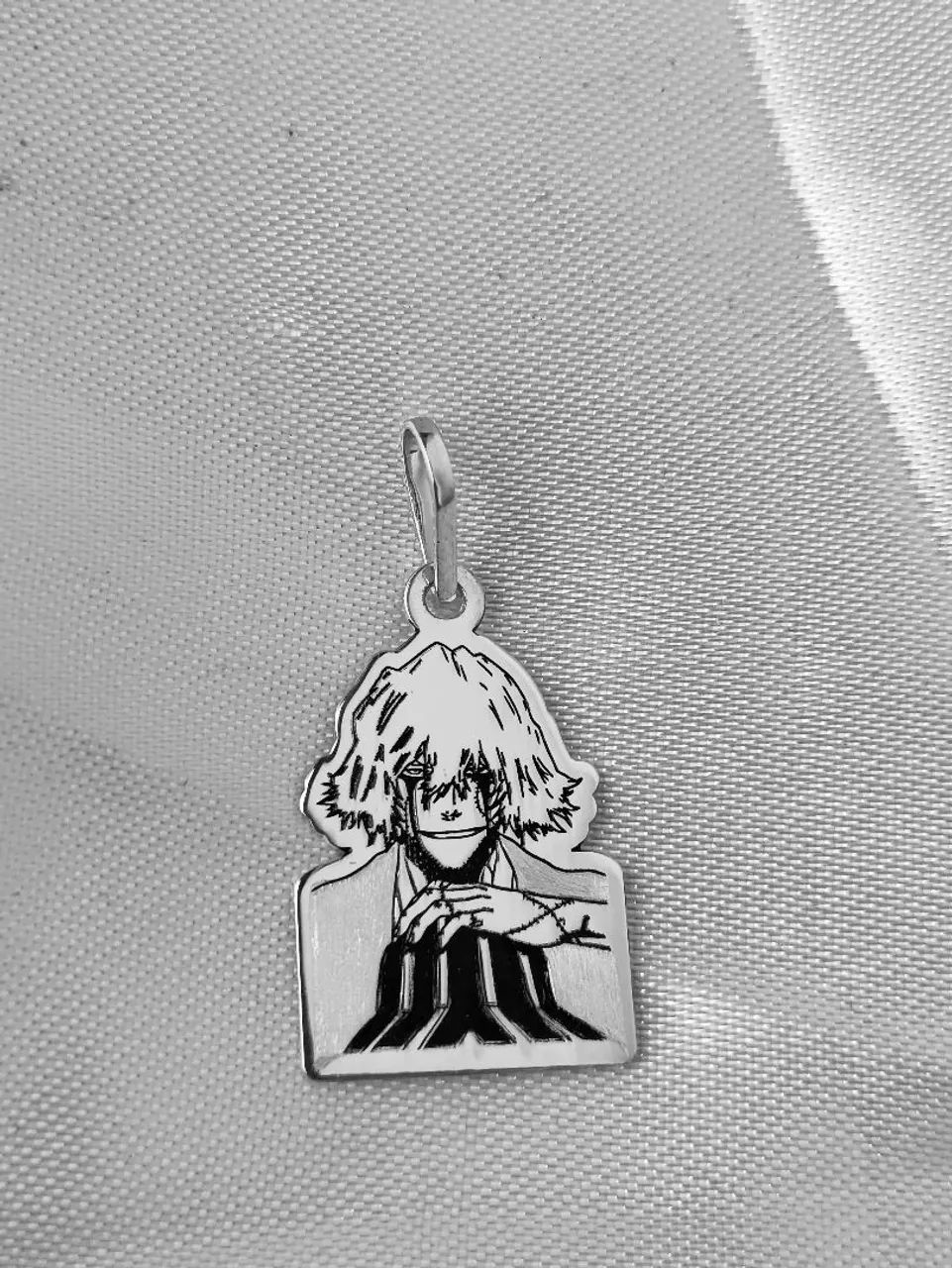 Pingente de Prata Urahara Kisuke - Bleach  - Foto 3