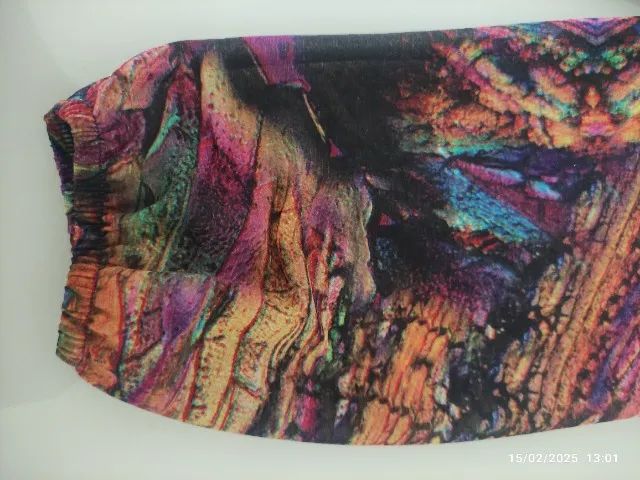 Camisa Estampada Leve Transparência - Foto 4