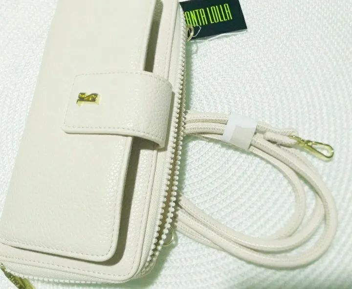CARTEIRA/BOLSA, EM COURO FLOATER LEGÍTIMO, MARCA SANTA LOLLA. - Foto 4