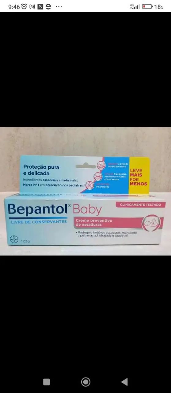 Bepantol Baby - Creme Preventivo de Assaduras