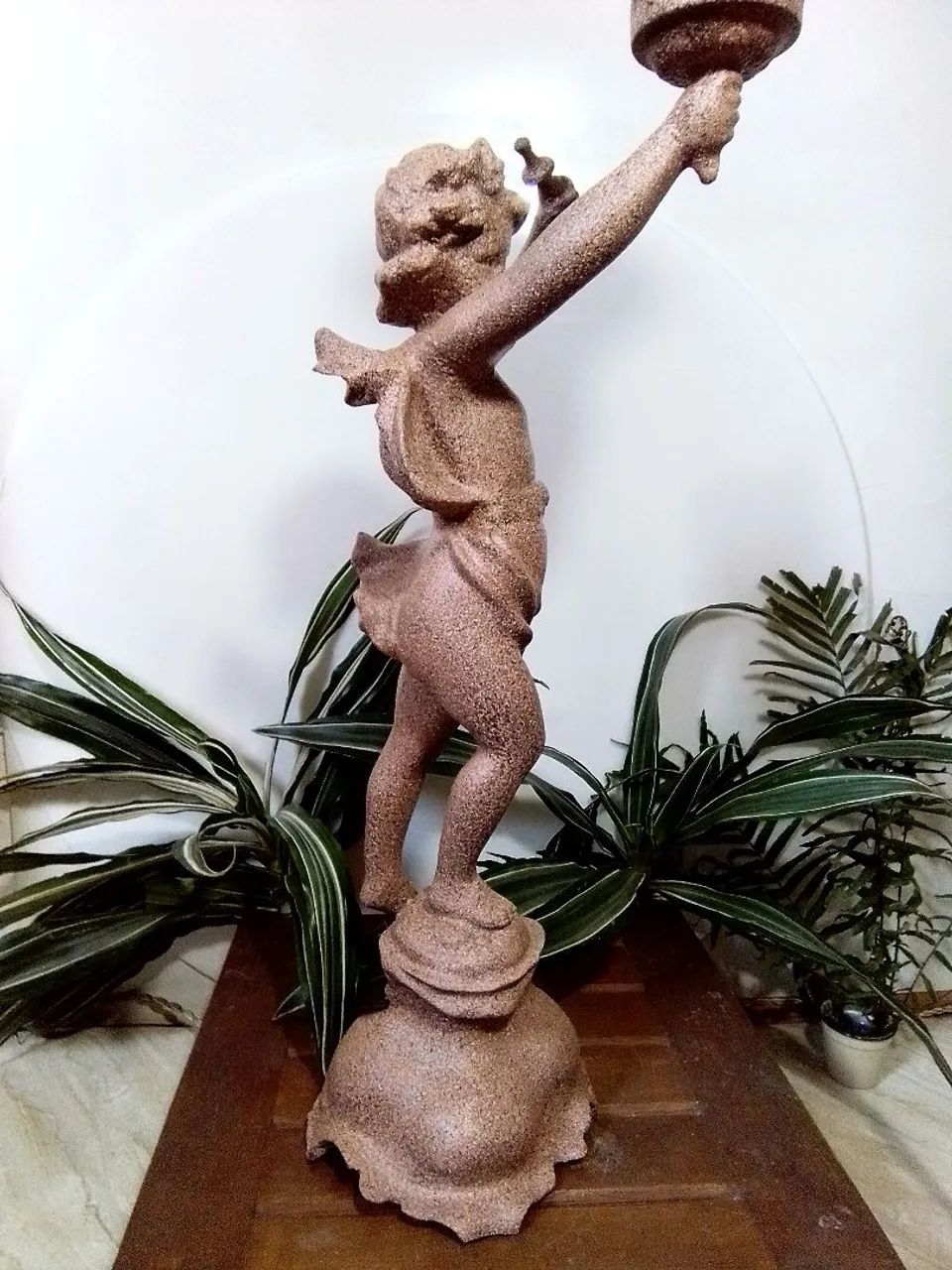 Luminária Petit Bronze Efeito Pedra - Foto 4