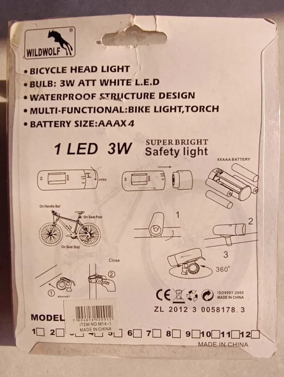 Kit Farol LED Bike - Super Brilhante e Multifuncional - Foto 2