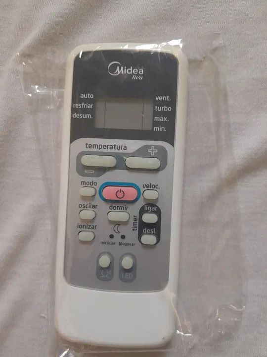 Controle  ar-condicionado  portatil midealiva