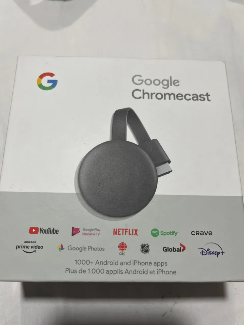 Google Chromecast - Streaming de alta qualidade