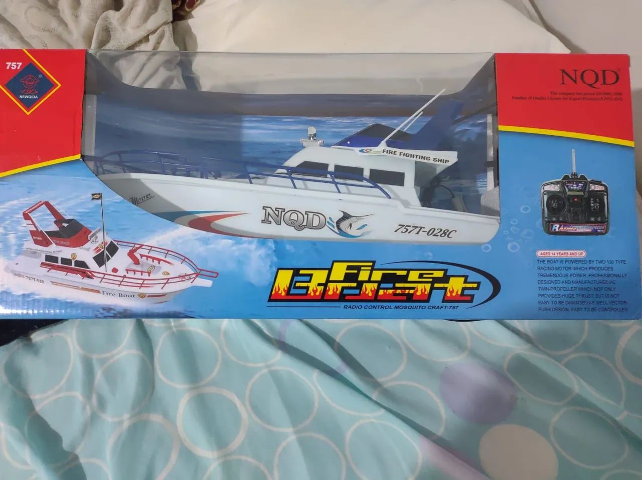 Barco de Brinquedo Bombeiro - Diversão Aquática! - Foto 5