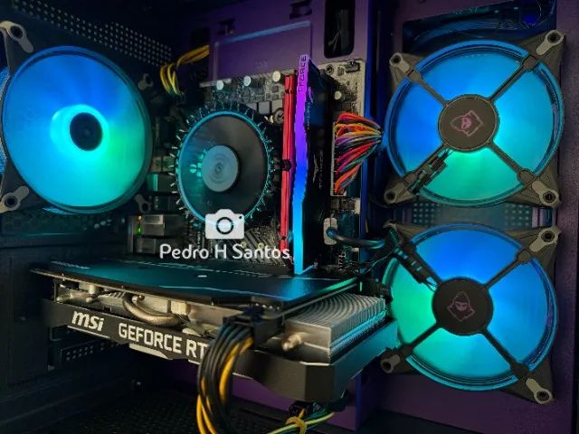 PC-Gamer Intel Core i3-12100F (igual ao i5-11400F) 16gb SSD-480gb RTX-2060 MSI 6gb - Foto 3