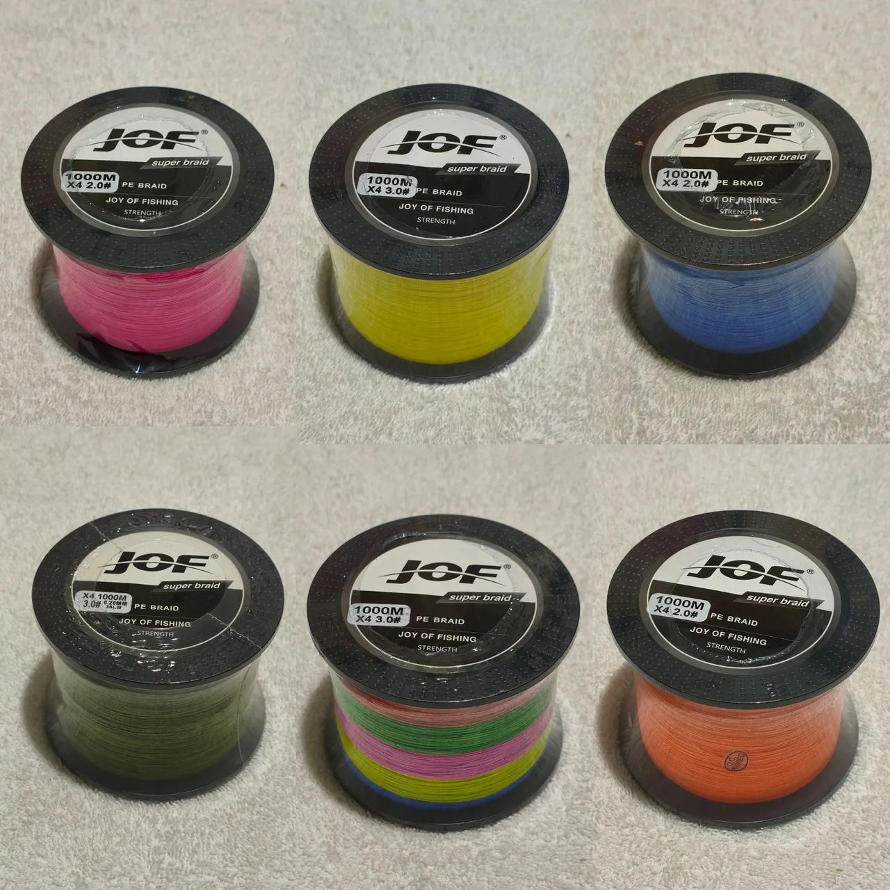 Linha de multifilamento 1000m