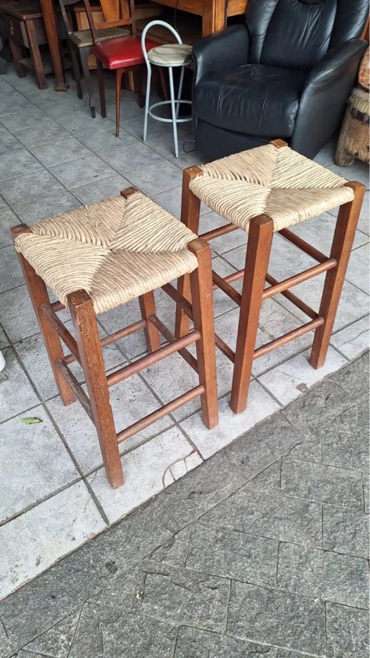 Par que banqueta vintage  - Foto 3