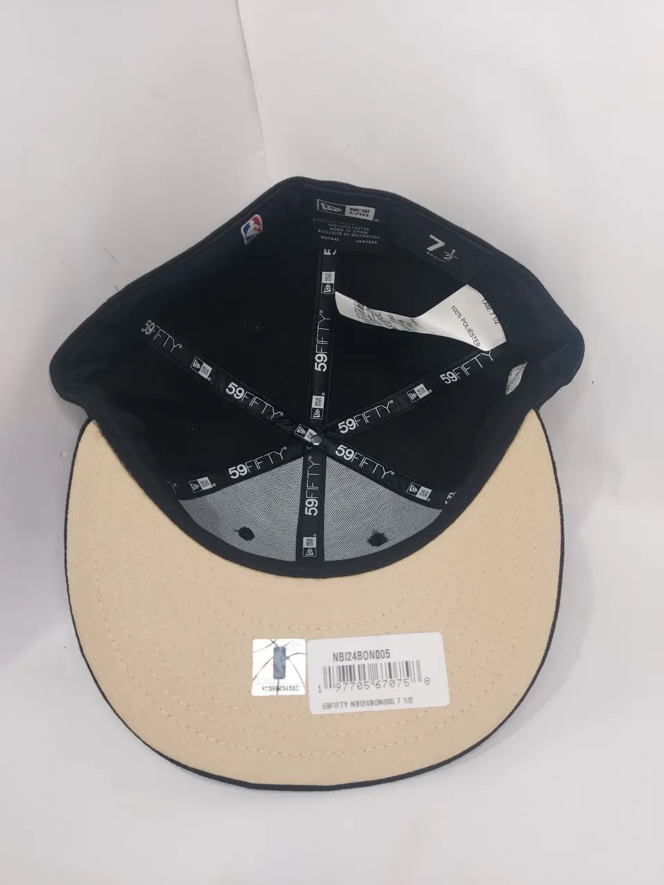 Boné Brooklyn Nets preto - New Era - aba reta - Nba - Basquete - 59fifty  - Foto 5