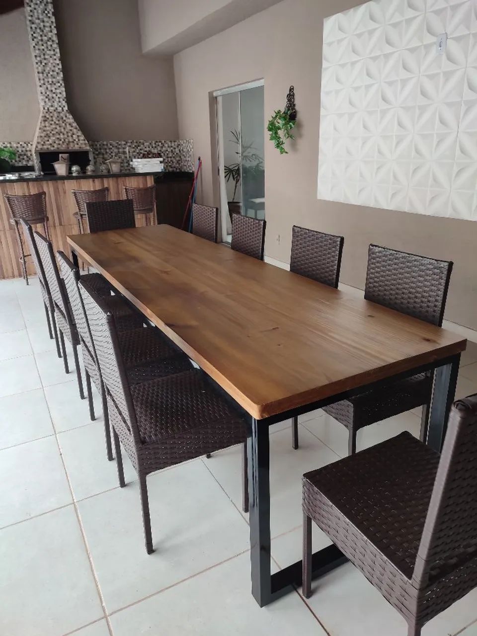 Mesa de Jantar Industrial  - Foto 3