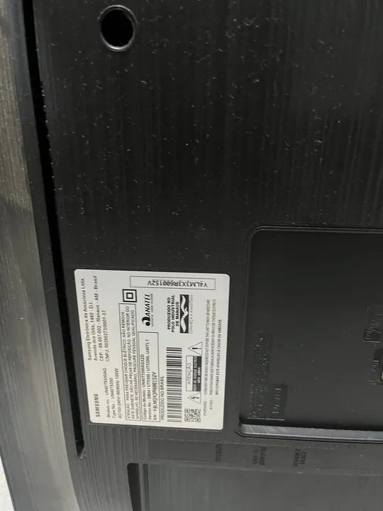 Televisor Samsung UN40T5300AG tela quebrada  - Foto 2