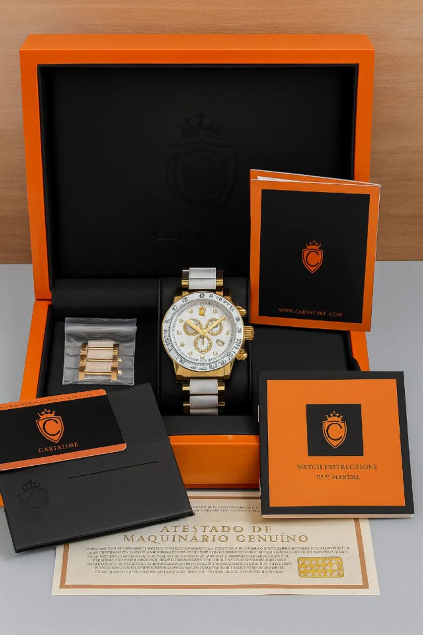 Relógio Masculino Constantim ORIGINAL e com CERTIFICADO DA MARCA 