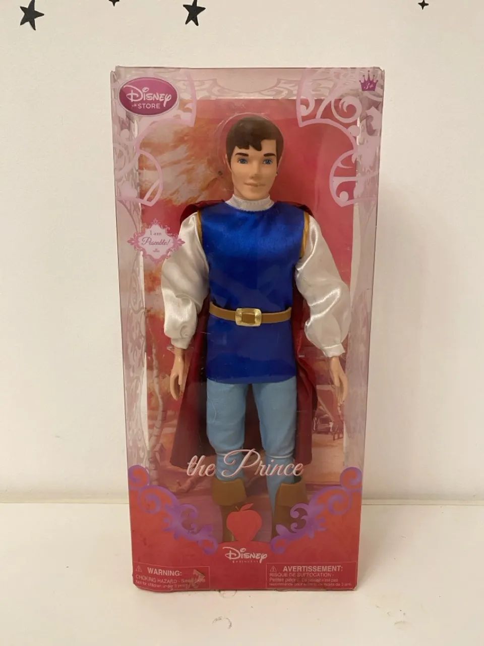 Bonecas Disney Store Branca de Neve, Príncipe e Madrasta - Foto 4