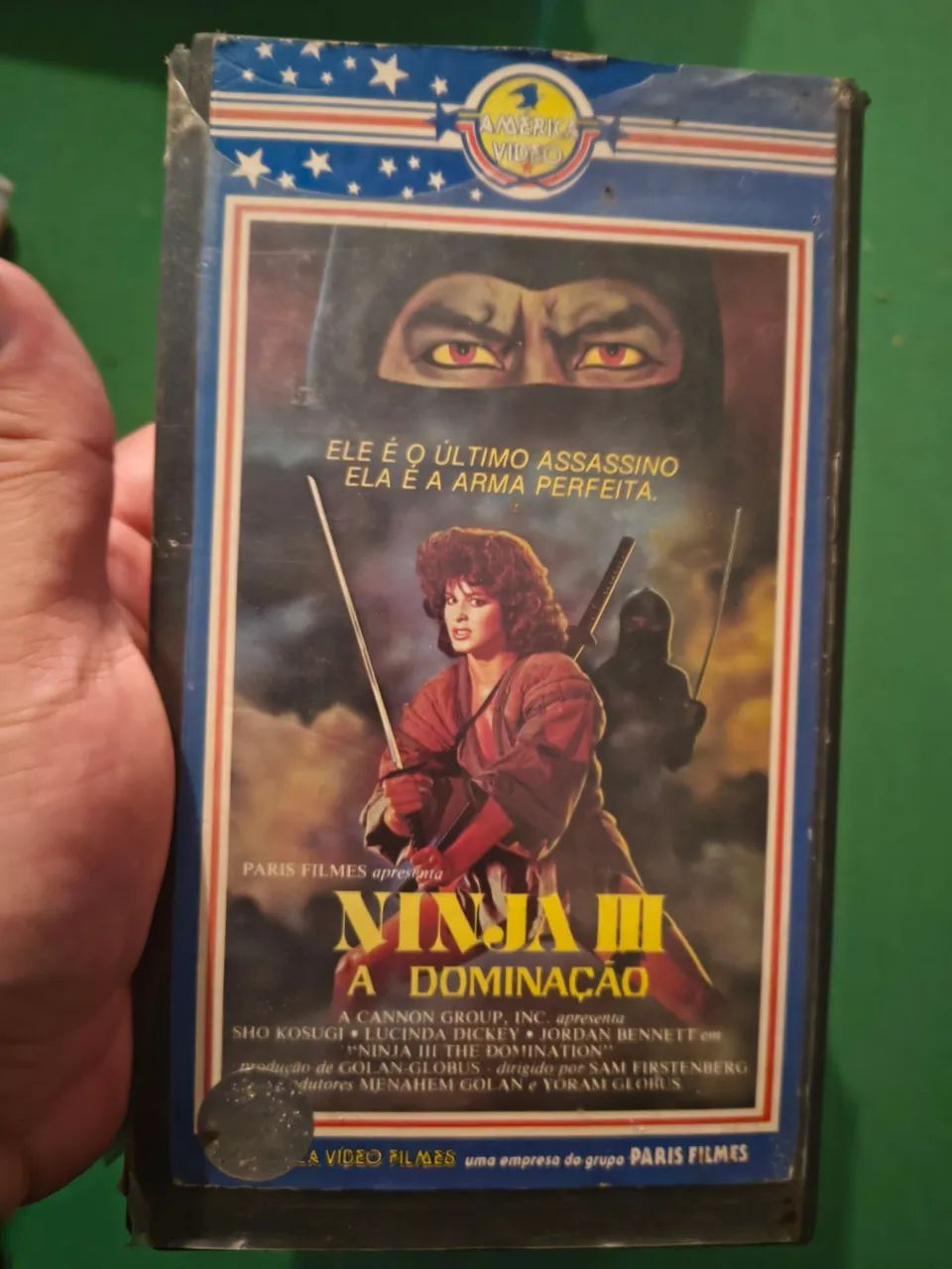 VHS Ninja 3 - A Dominação - DVD, Blu-Ray e Vídeo Cassete - Boa