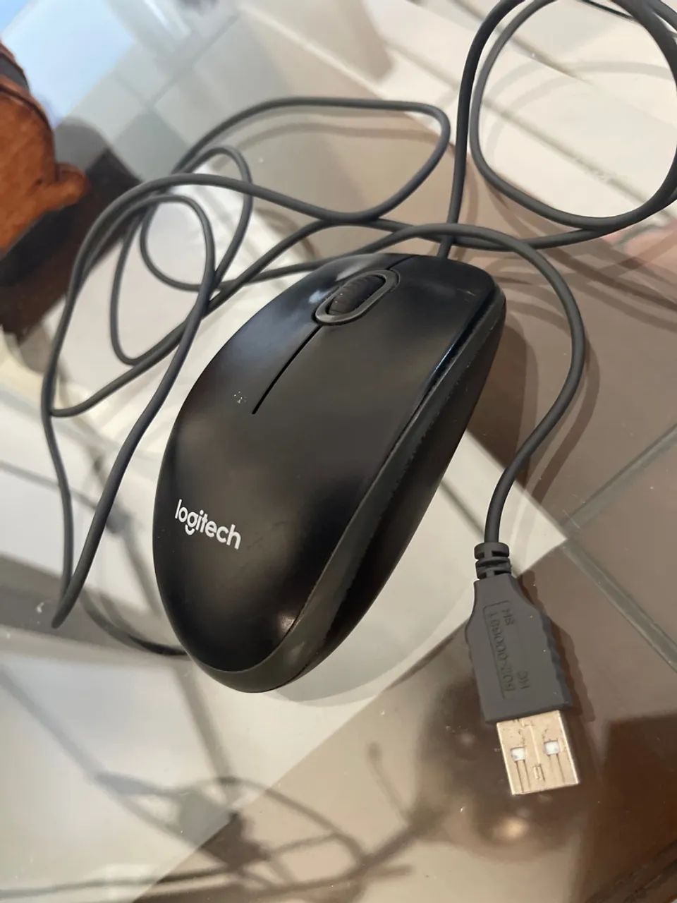 Mouse Logitech com Fio - Foto 4