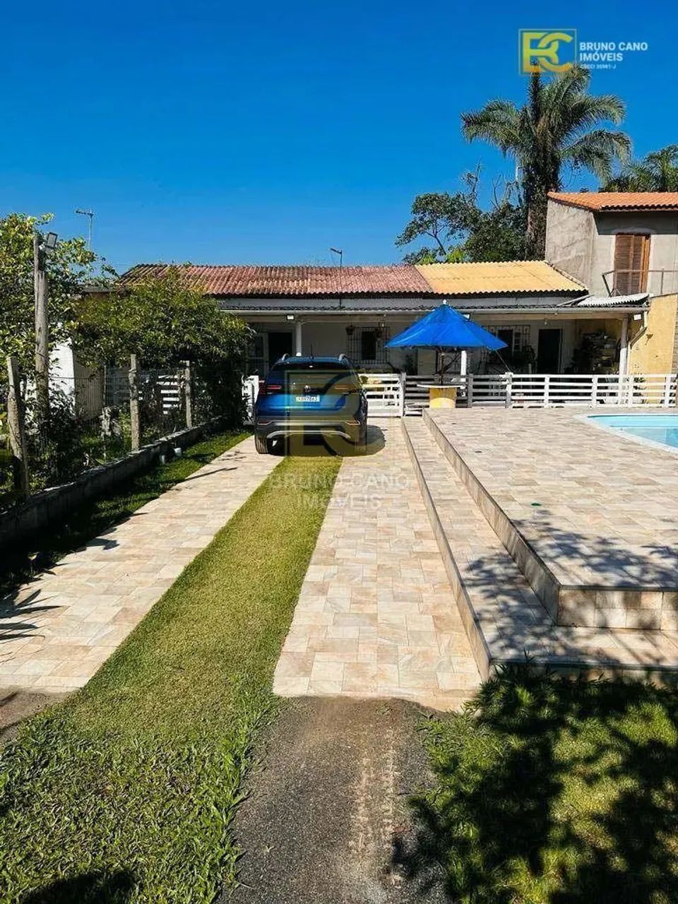 Casa térrea com piscina - Parque Serra Mar - Peruíbe/SP