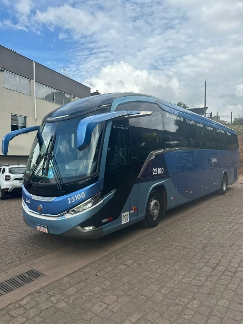 Ônibus Mercedes Benz, chassi O500R, Carroceria Mpolo Paradiso R, ano 2024/2025!