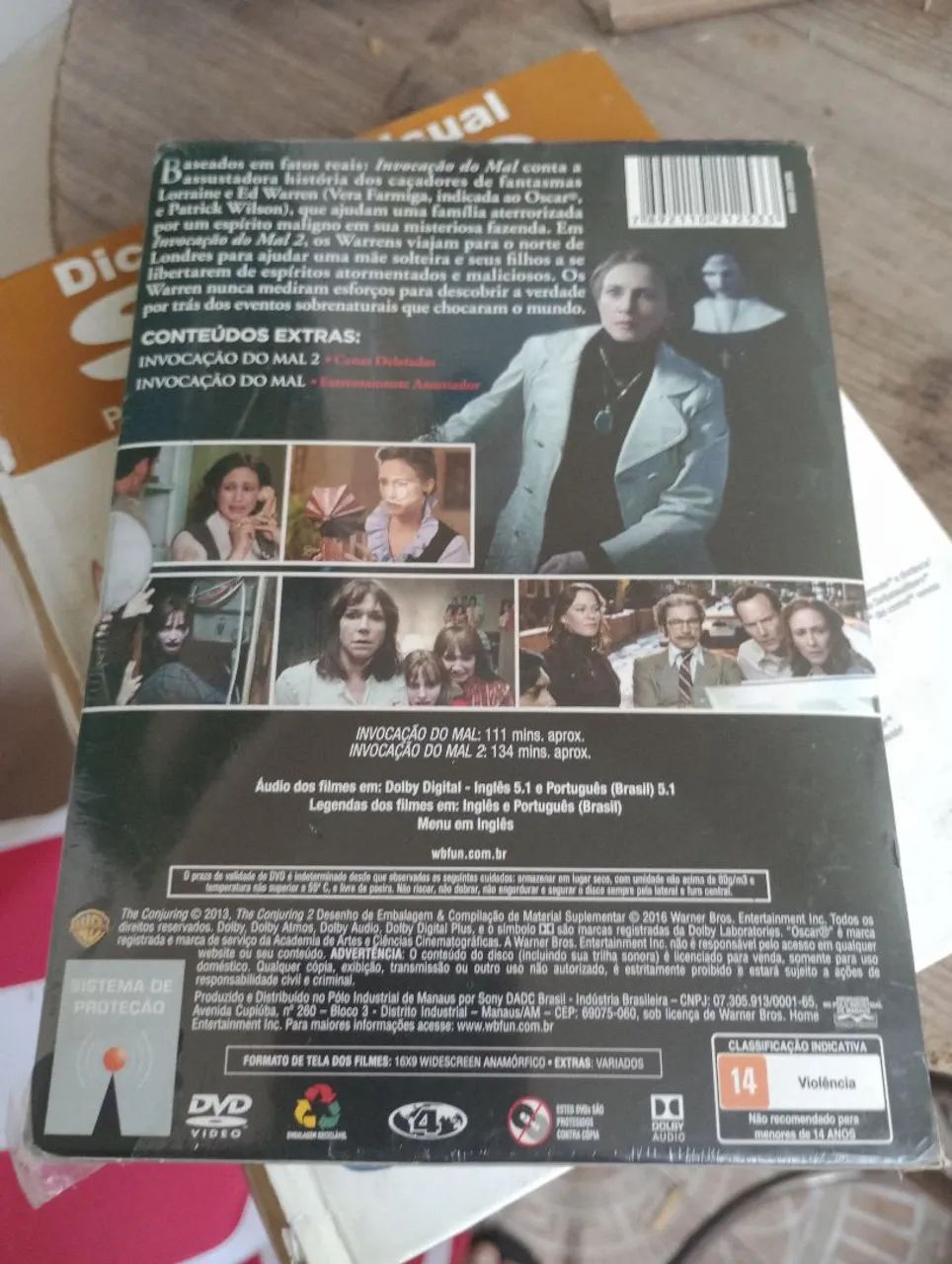 Box coleção invocação do mal lacrado 2 filmes  - Foto 2
