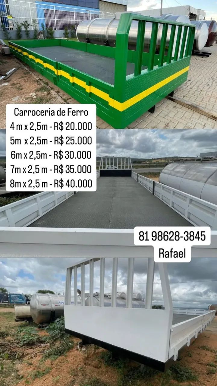 CARROCERIA DE FERRO SOB MEDIDA