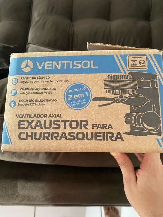 EXAUSTOR DE CHURRASQUEIRA. - Foto 3