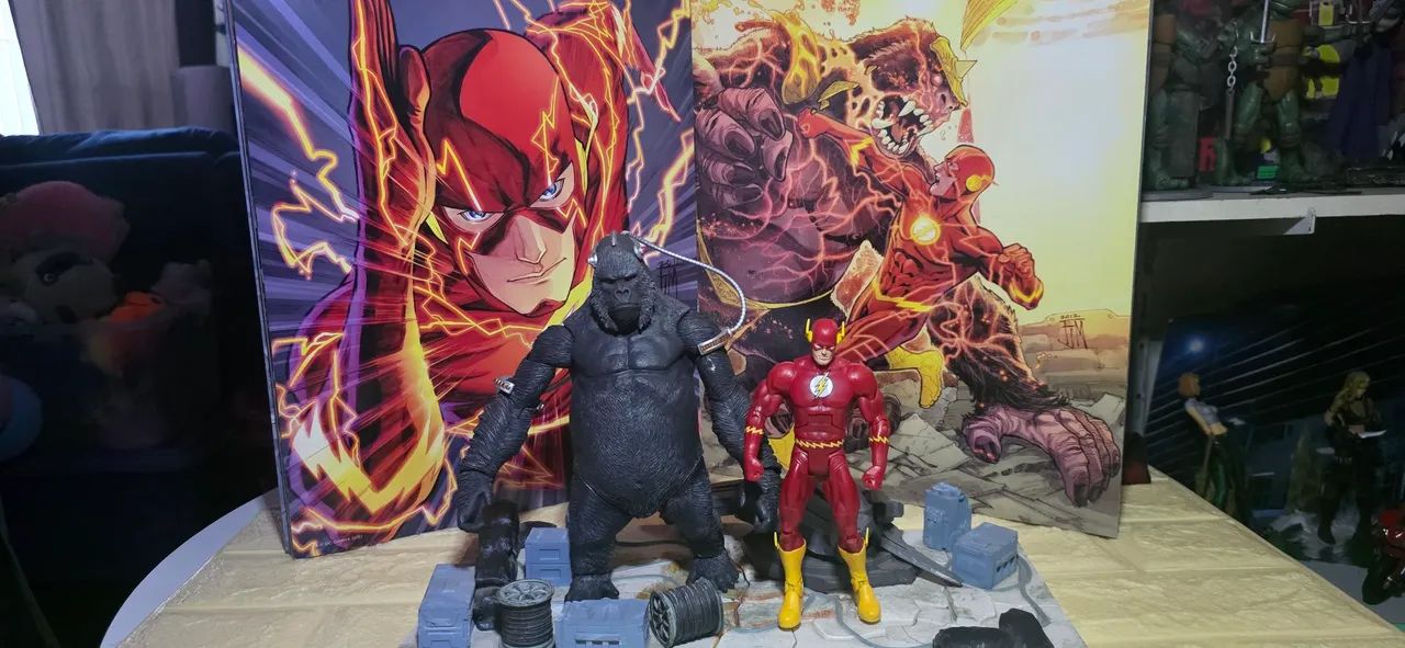 FLASH X GORILA GRODD UNIVERSO MATTEL  - Foto 5