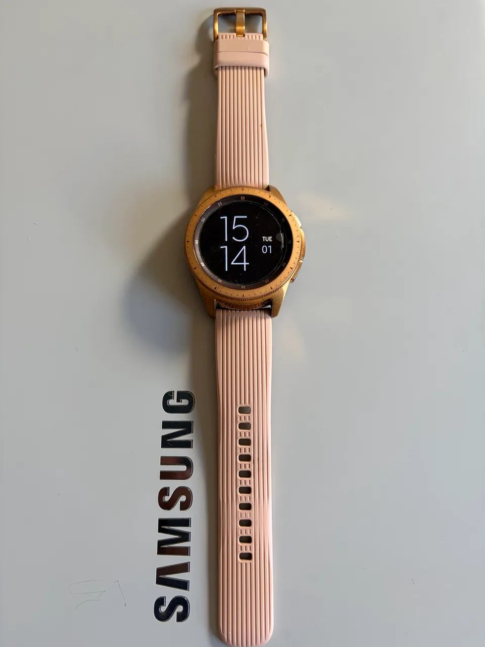 Relógio Samsung dourado - Foto 3