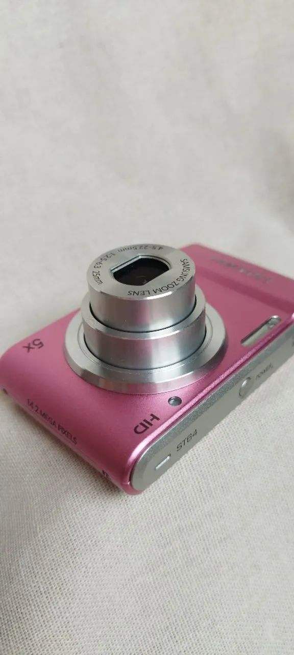 Câmera Digital Samsung ST64 Rosa Digicam Y2K Vintage - Câmeras e