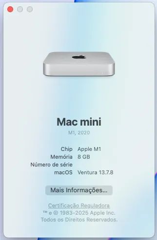 Mac Mini - M1 - 256GB - SSD NVMe (NÃO ACEITO TROCAS) - Foto 5