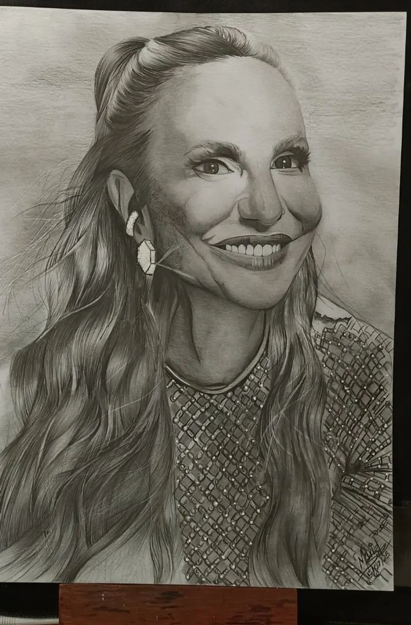 Desenho Realista Feito à Mão Sob Encomenda - Foto 5