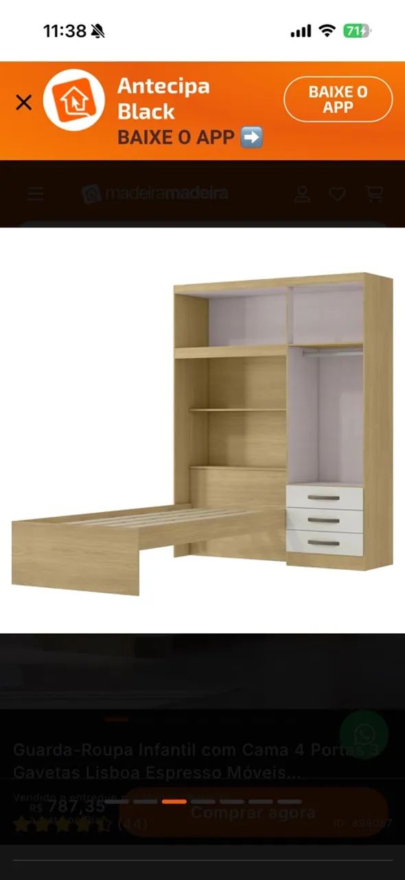 Guarda roupa 