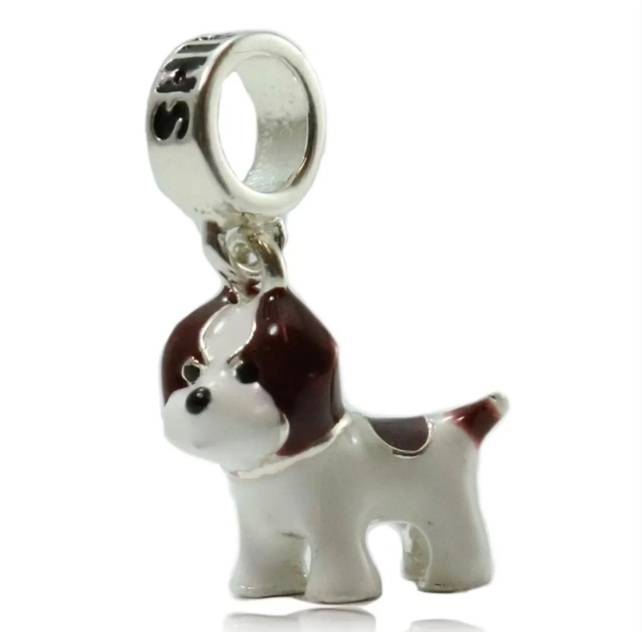 Berloque Shihtzu Prata 925
