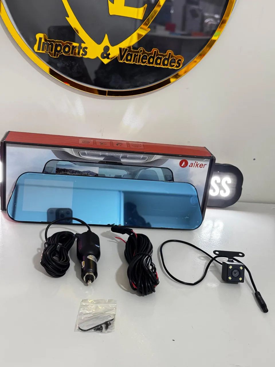 Retrovisor com câmera pra carro - Foto 4