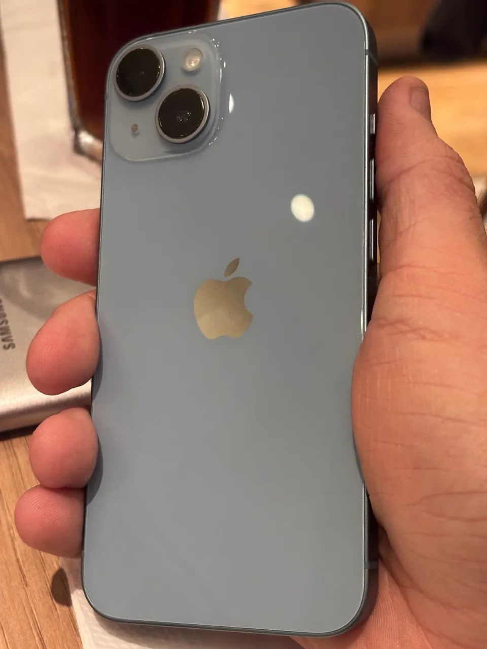 iPhone 14 Azul de 256Gb - IMPECÁVEL 